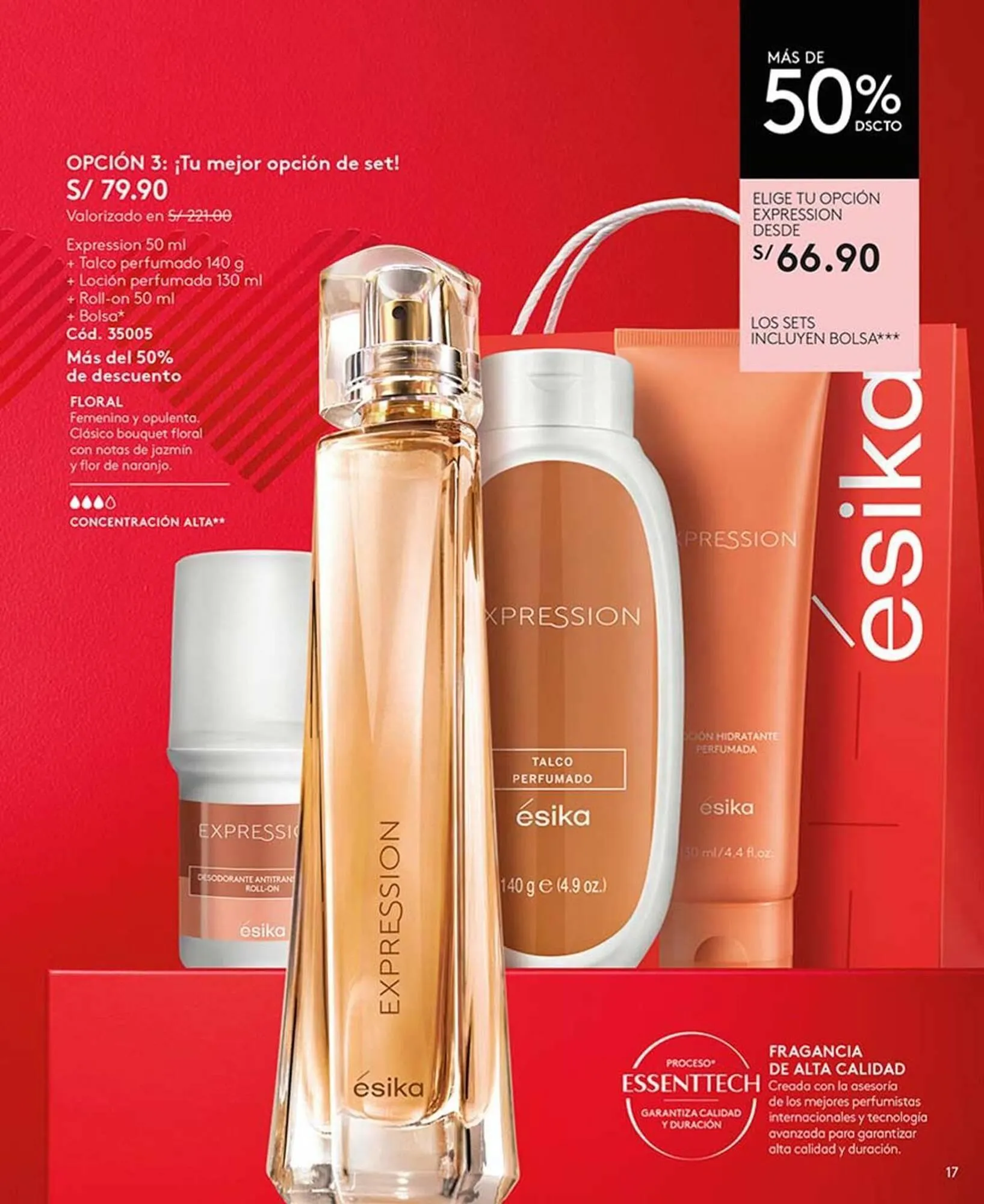 Catalogo de Catálogo Ésika 8 de enero al 1 de marzo 2025 - Pag 17