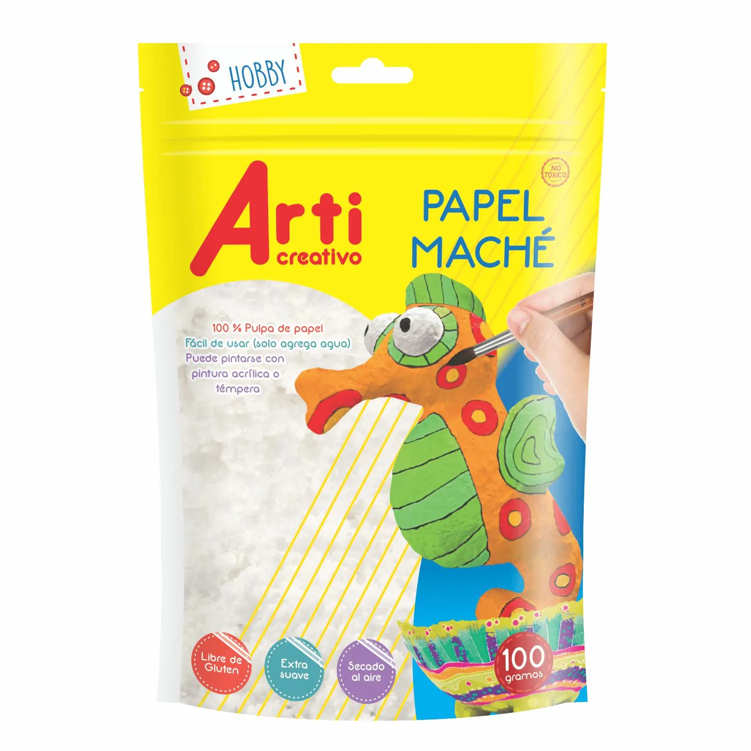 Papel Mache Arti Creativo 100Grs