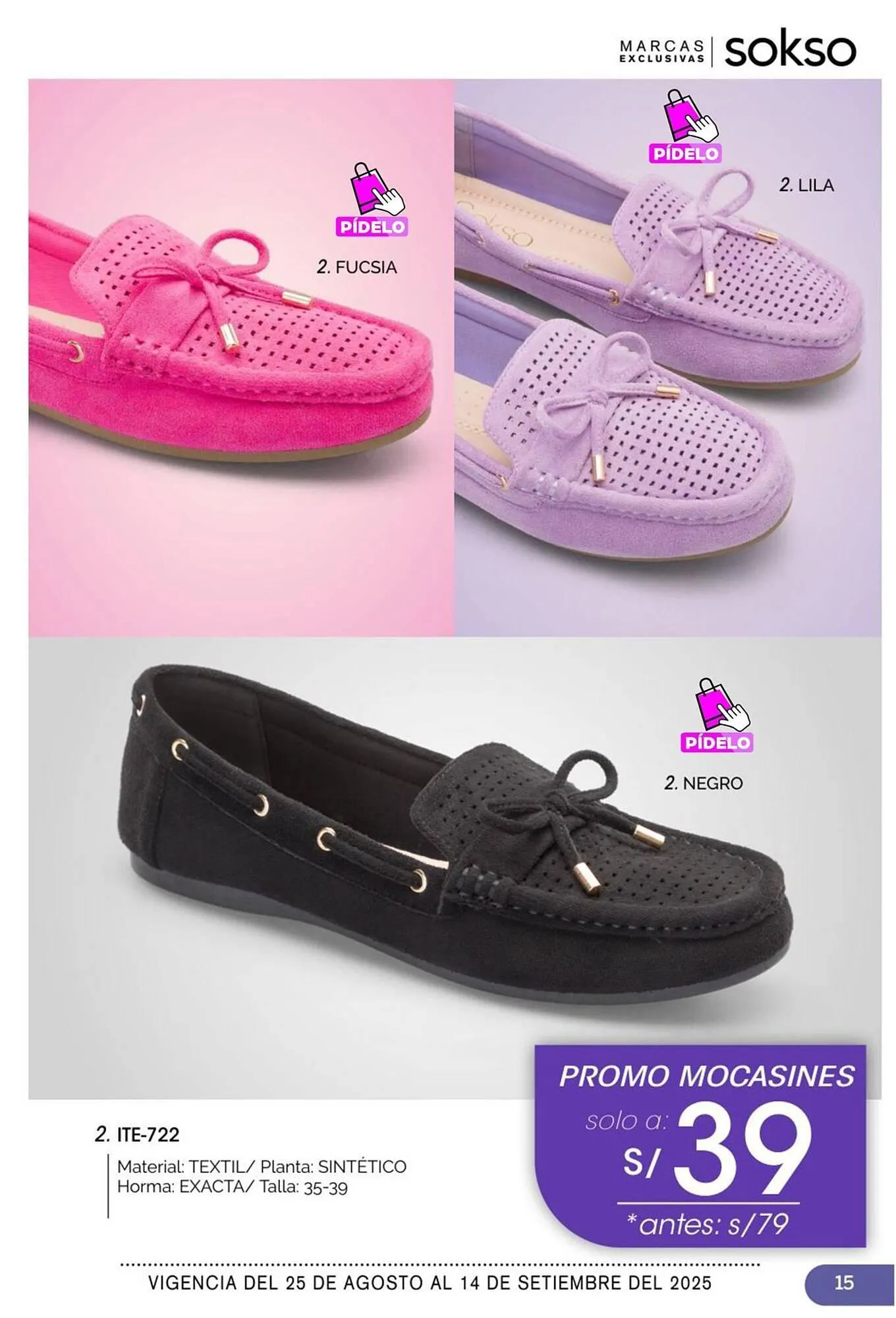 Catalogo de Catálogo Sokso 25 de agosto al 14 de setiembre 2025 - Pag 15