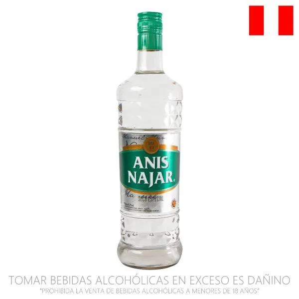 Licor Seco Anis Najar x 750ml