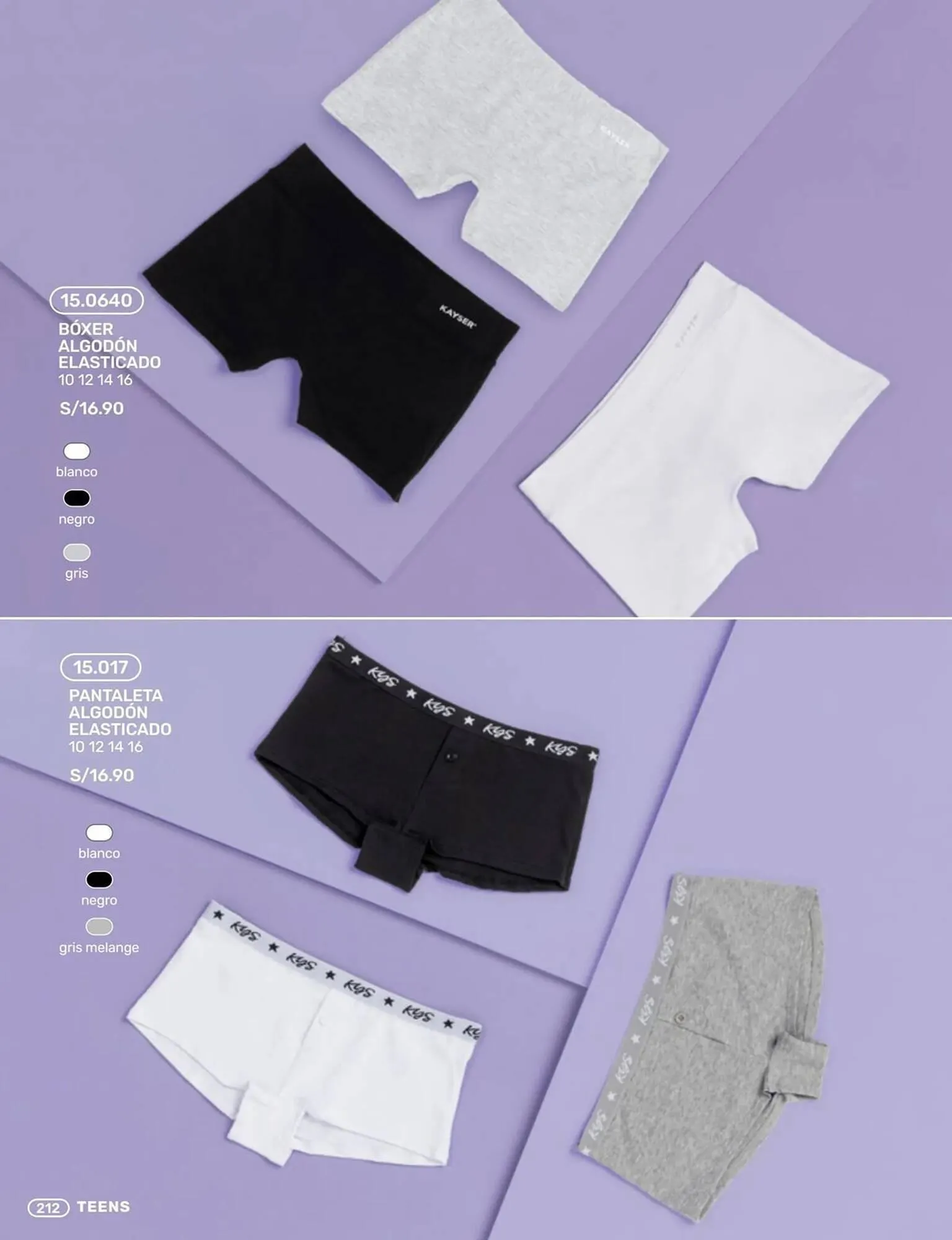 Catalogo de Catálogo Kayser 21 de octubre al 31 de marzo 2025 - Pag 212