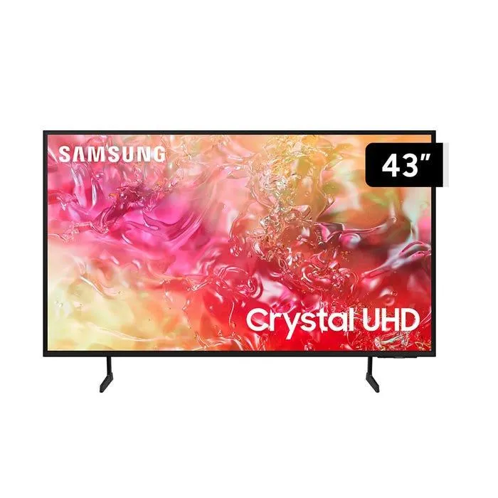TV Samsung 43" LED Crystal 4K UHD Tizen DU7000 (2024)