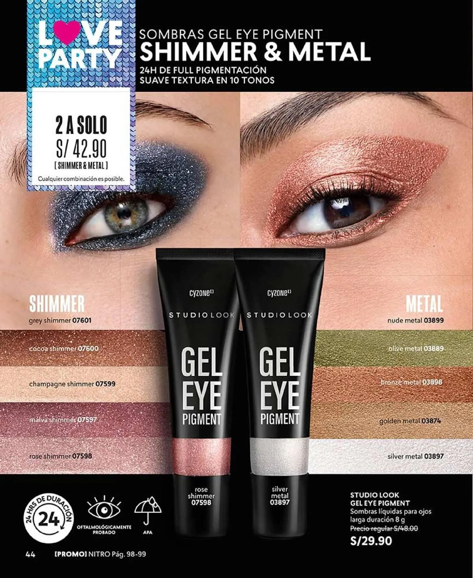 Catalogo de Catálogo Cyzone 1 de marzo al 31 de marzo 2026 - Pag 44