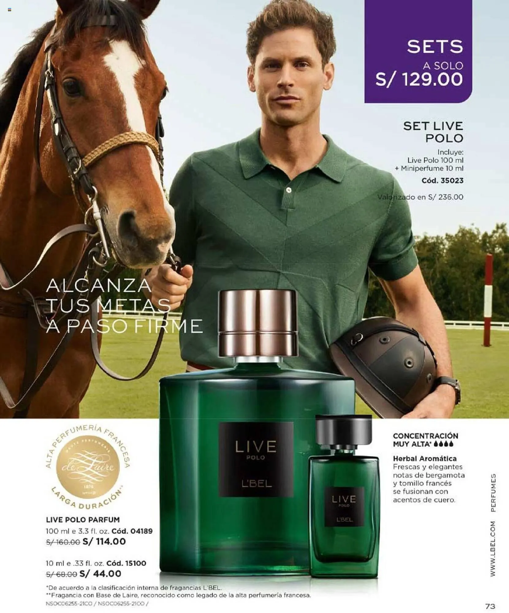 Catalogo de Catálogo L'Bel 28 de enero al 17 de febrero 2024 - Pag 73