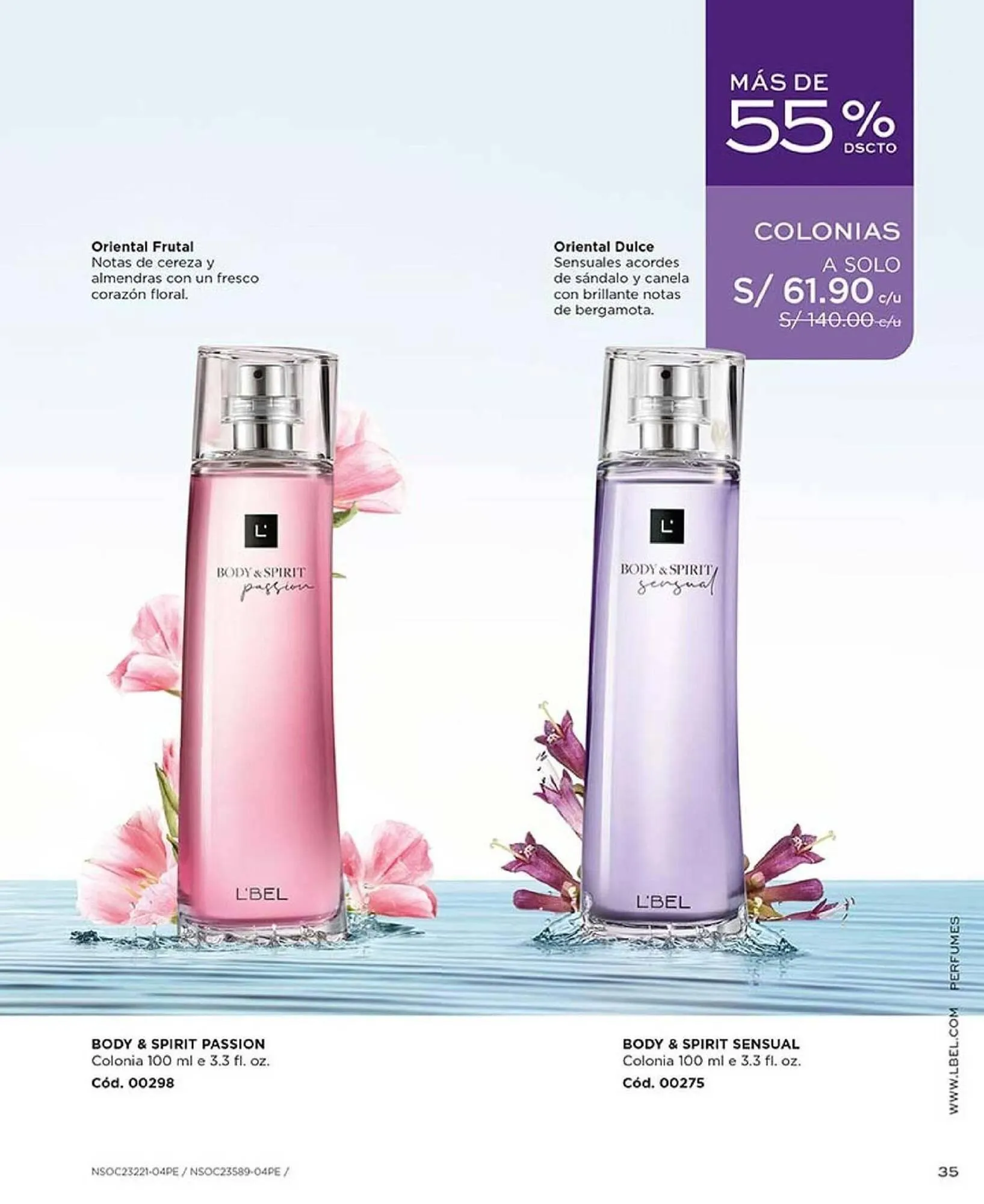 Catalogo de Catálogo L'Bel 17 de setiembre al 31 de octubre 2025 - Pag 35