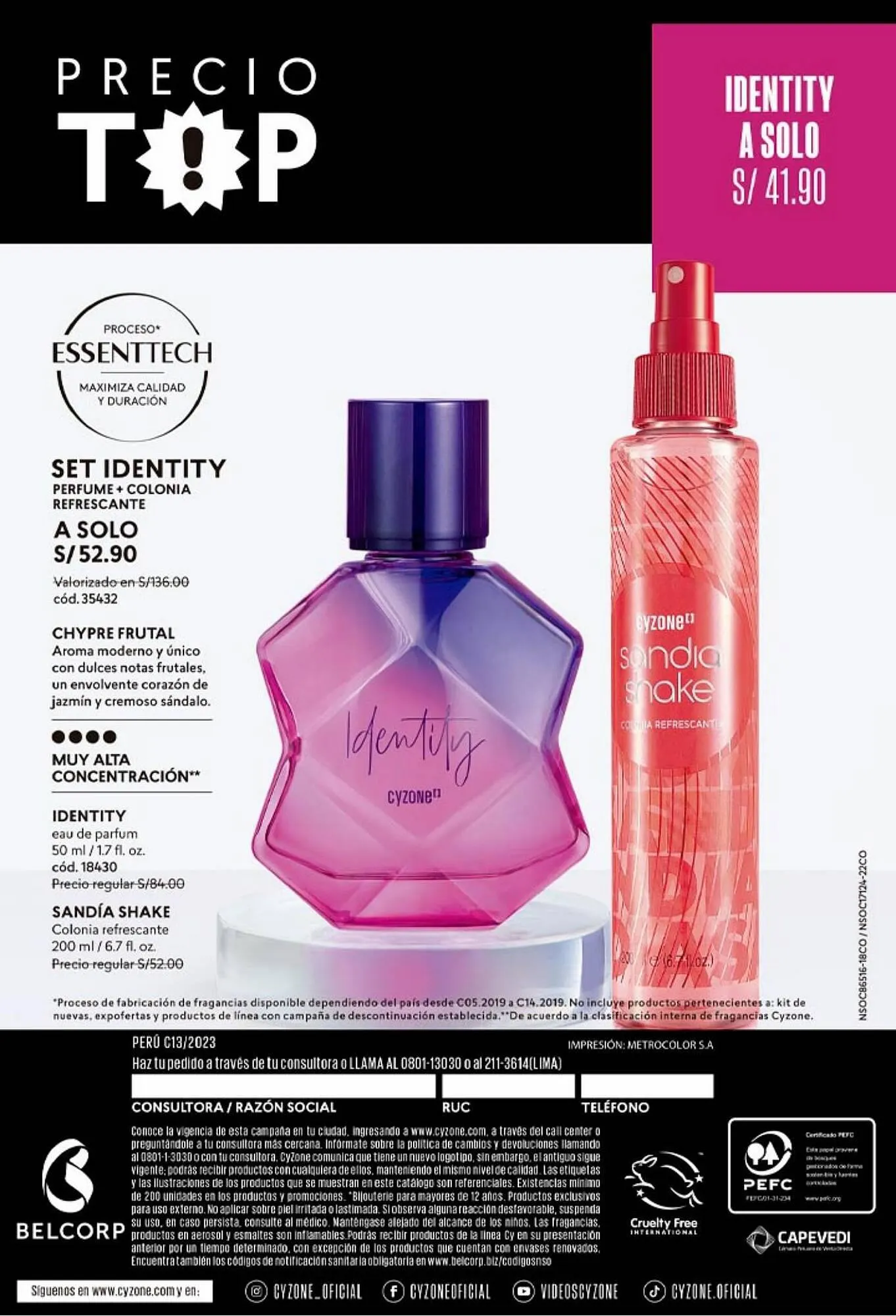 Catalogo de Catálogo Cyzone 12 de julio al 10 de setiembre 2023 - Pag 112