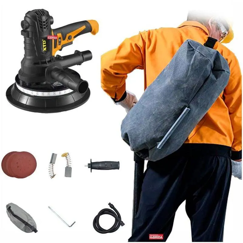 Lijadora Eléctrica de Pared Drywall Pintura con Aspiradora f7185b