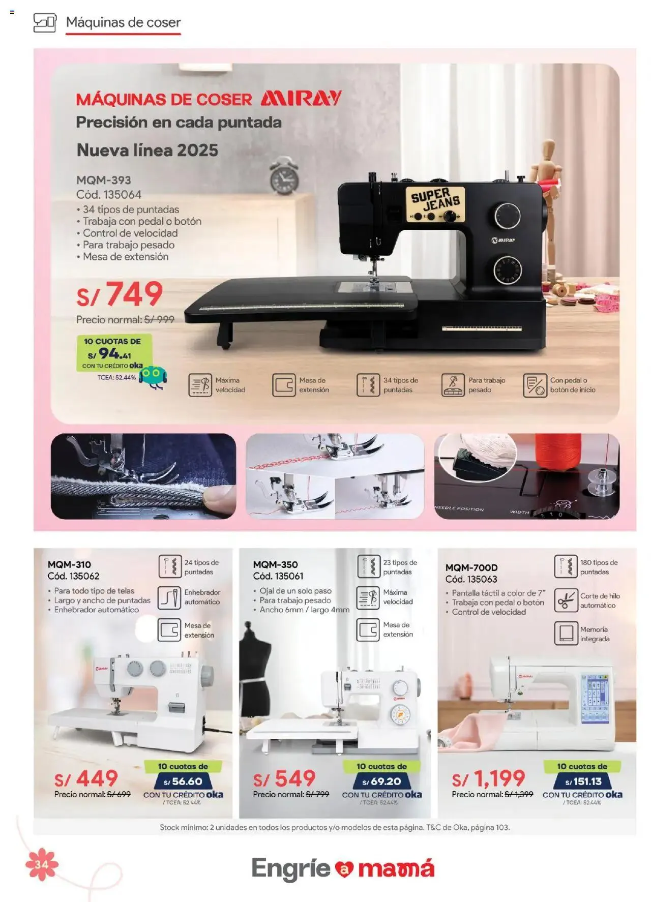 Catalogo de Hiraoka - Guia dia de la madre 26 de abril al 18 de mayo 2025 - Pag 34