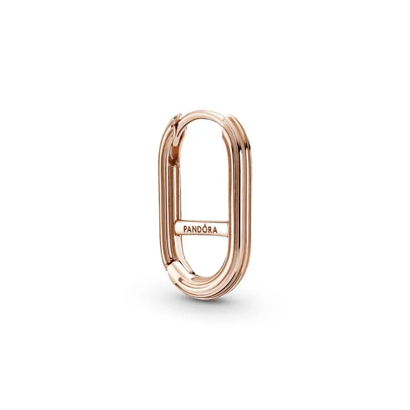Eslabón Para Arete Recubrimiento en Oro Rosa De 14K Pandora Me