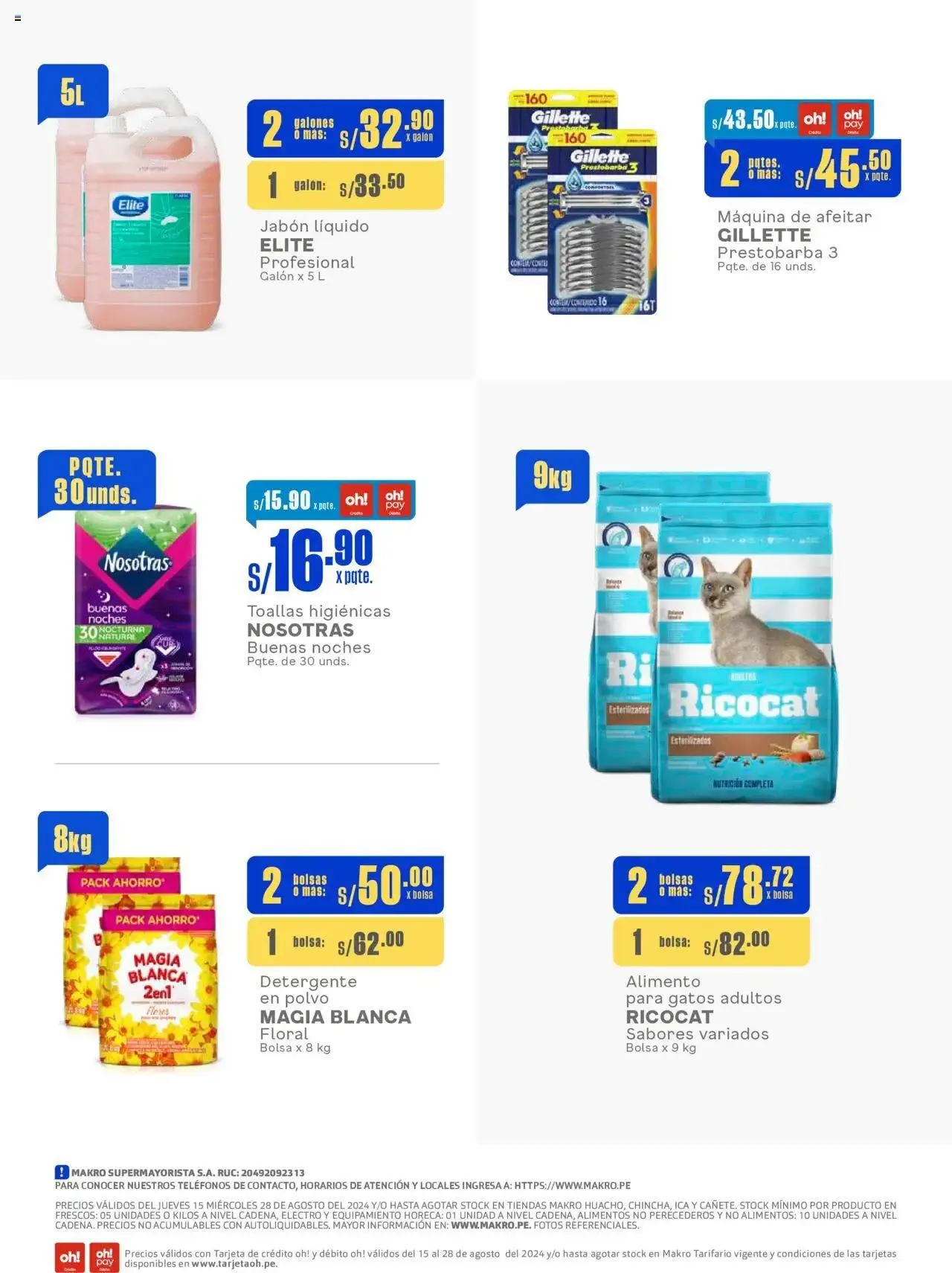 Catalogo de Catálogo Makro- digital tiendas basicas 15 de agosto al 28 de agosto 2024 - Pag 4