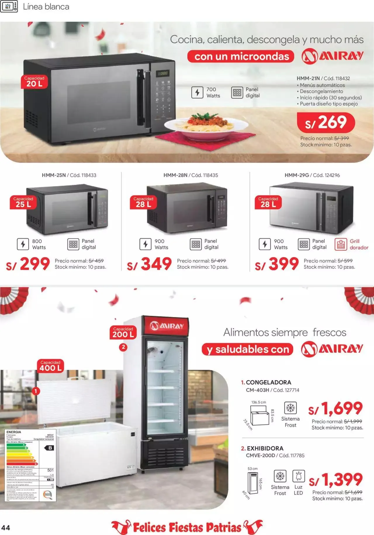 Catalogo de Catálogo Hiraoka 8 de julio al 31 de julio 2023 - Pag 44