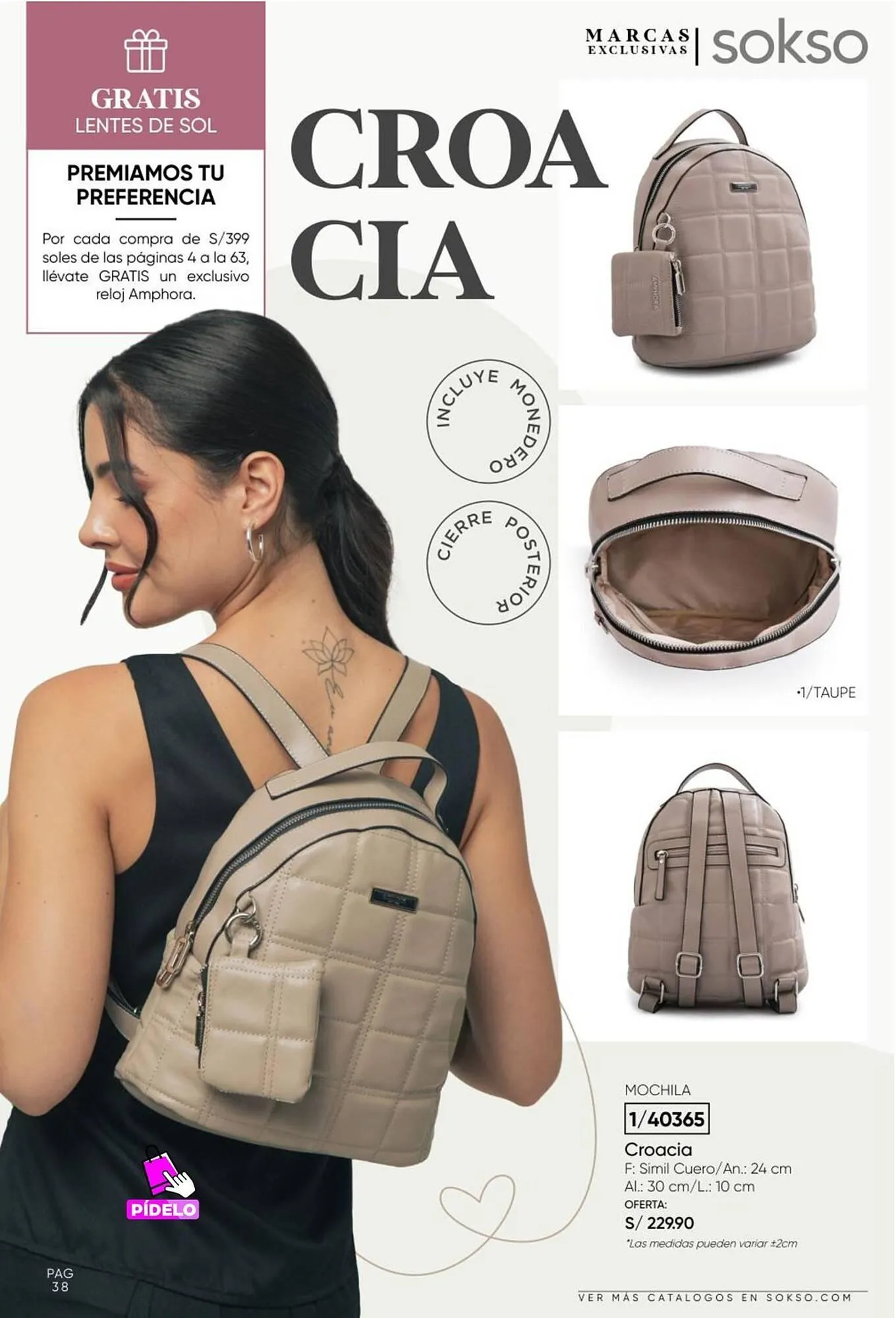 Catalogo de Catálogo Sokso 24 de abril al 18 de mayo 2025 - Pag 38