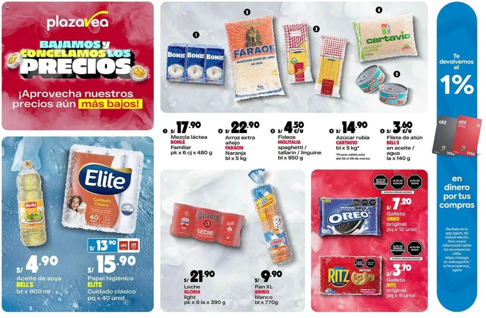 Catalogo de Catálogo Plaza Vea 2 de marzo al 22 de marzo 2026 - Pag 1