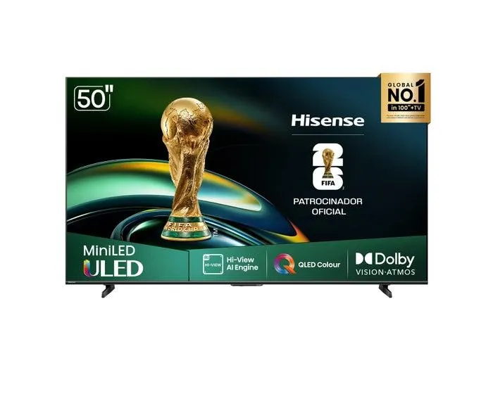 Televisor Hisense Smart TV 50" ULED MINILED UHD 4K 50U6QV