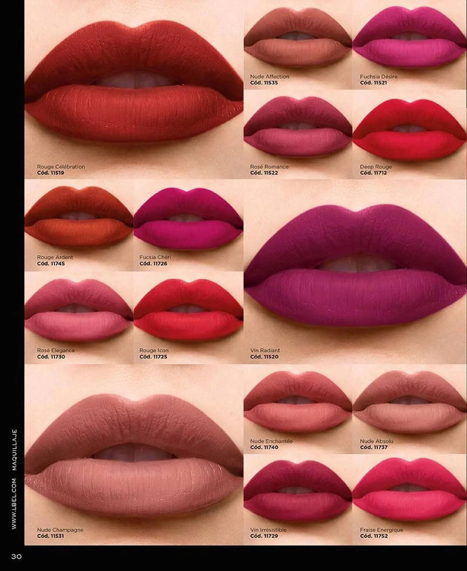 Catalogo de Catálogo L'Bel 12 de febrero al 28 de febrero 2026 - Pag 30