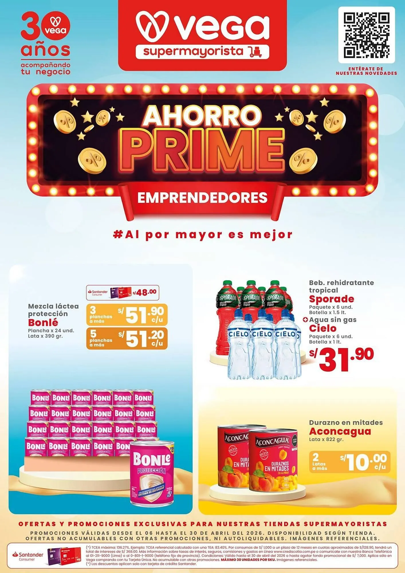 Catalogo de Catálogo Vega 6 de abril al 30 de abril 2026 - Pag 1