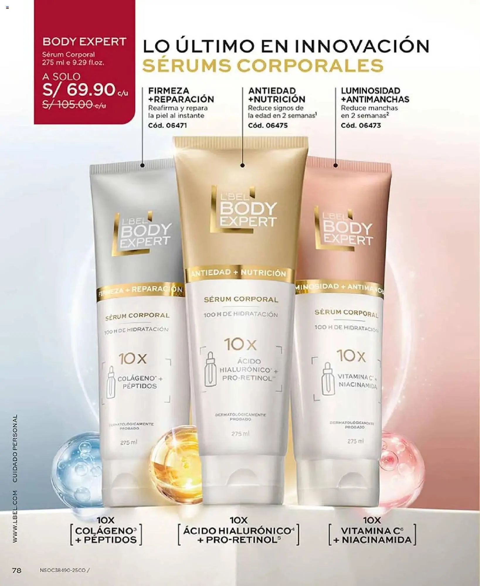 Catalogo de Catálogo L'Bel 14 de noviembre al 17 de diciembre 2025 - Pag 78