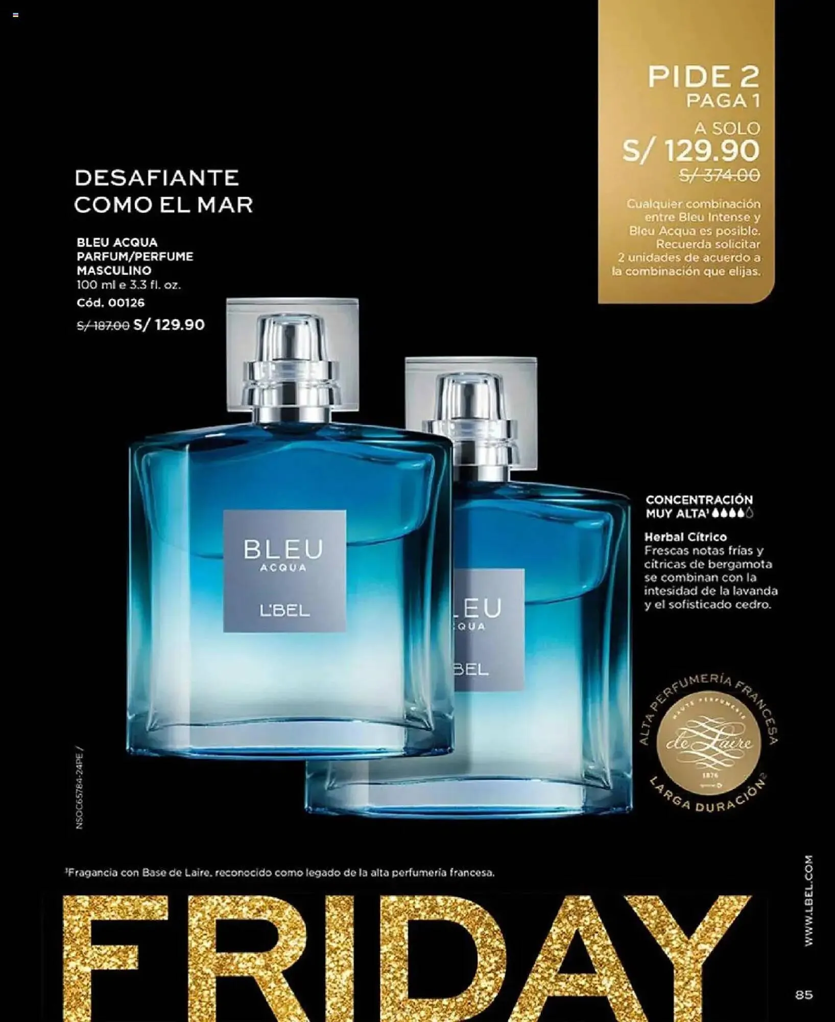 Catalogo de Catálogo L'Bel 25 de setiembre al 30 de noviembre 2025 - Pag 85