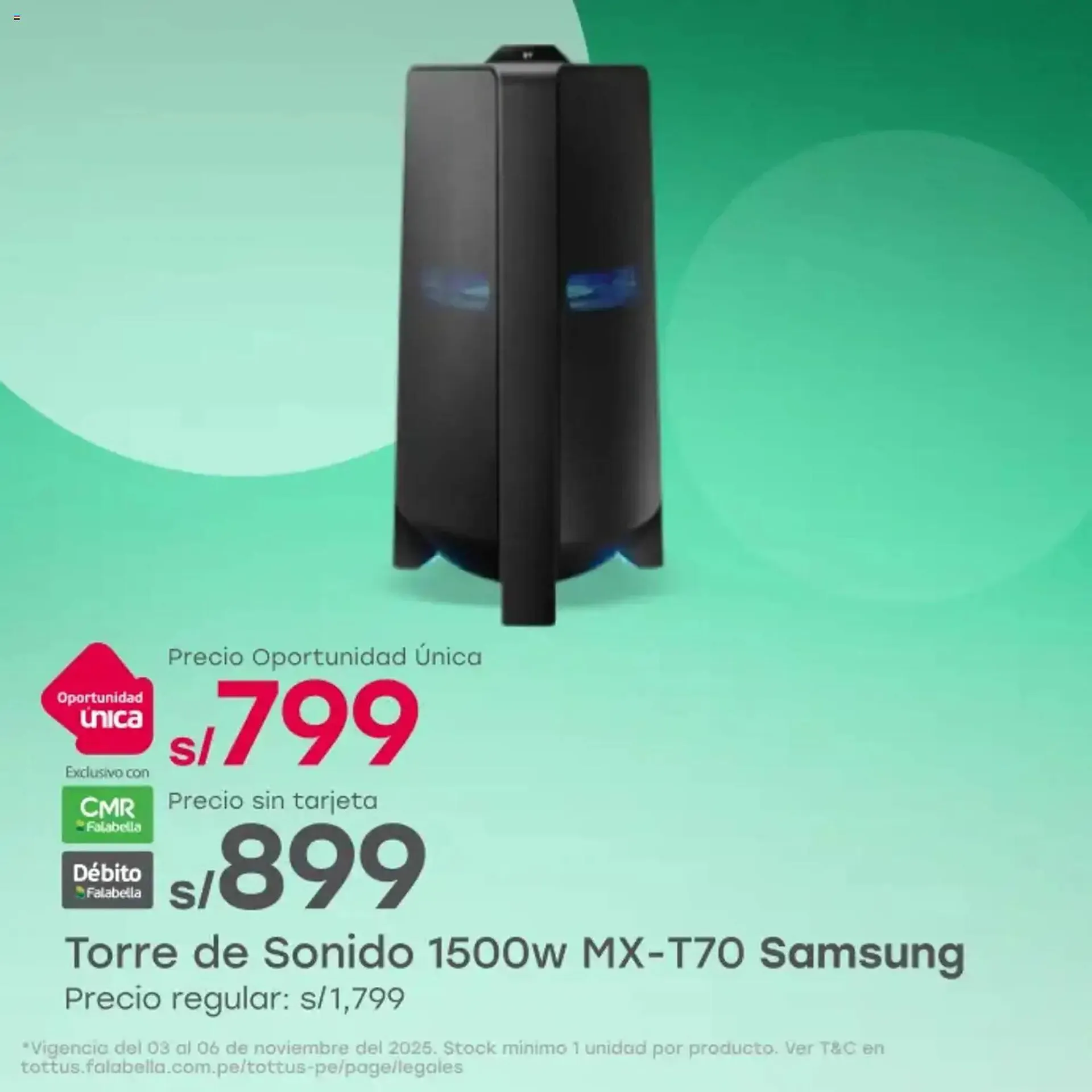 Catalogo de Catálogo Tottus 3 de noviembre al 7 de noviembre 2025 - Pag 2