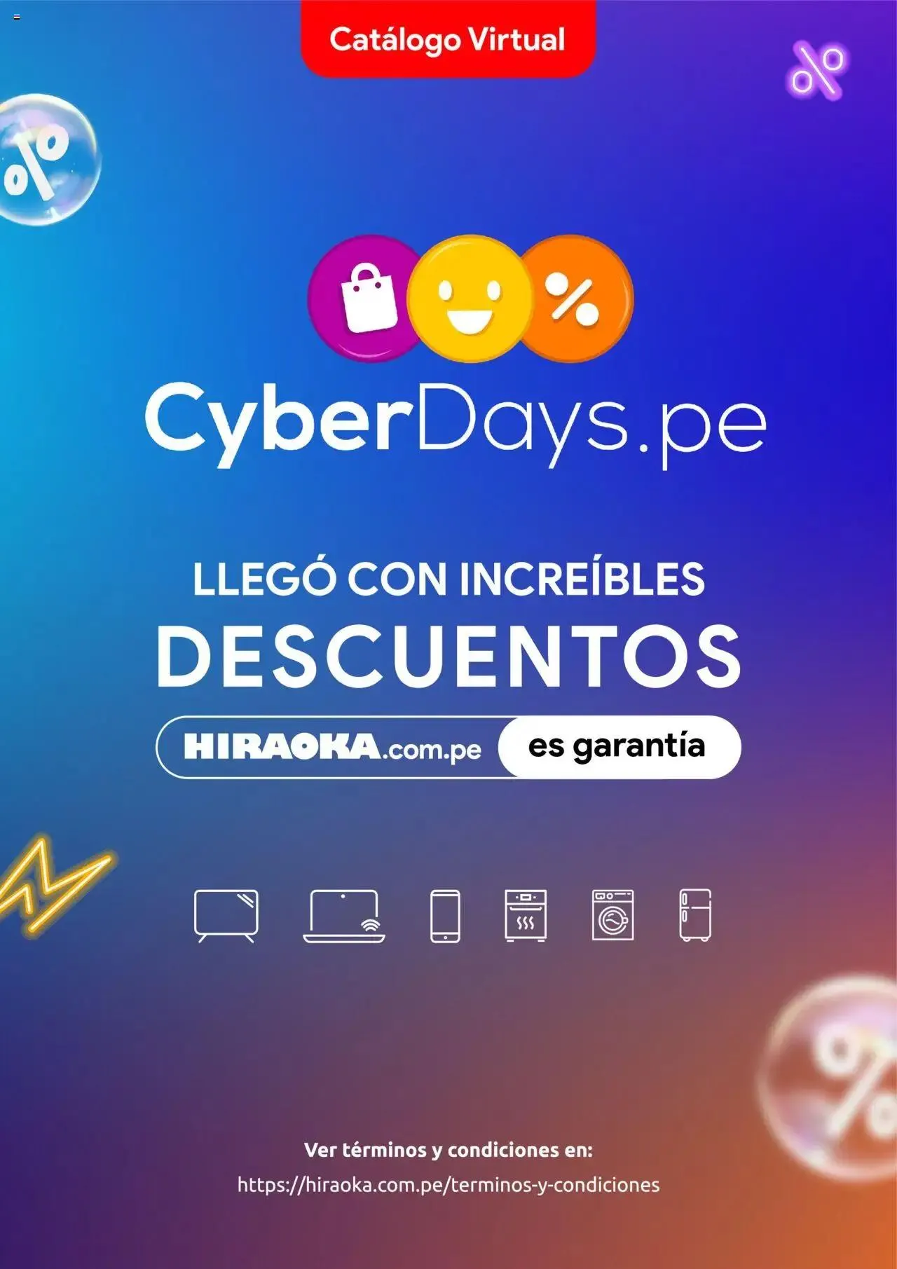 Catalogo de Hiraoka - Digital Cyber Days 24 de marzo al 28 de marzo 2025 - Pag 1