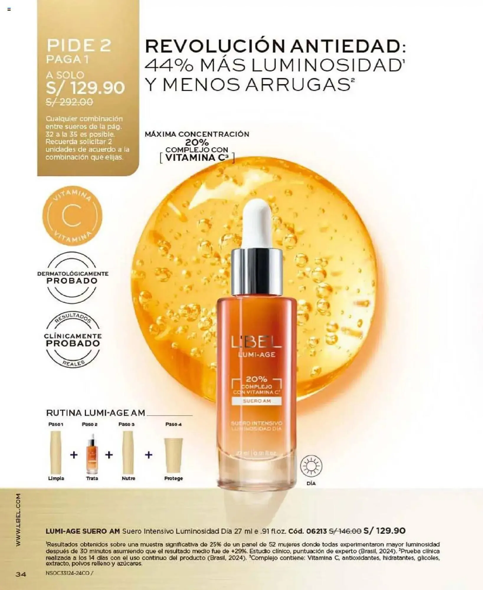 Catalogo de Catálogo L'Bel 16 de octubre al 31 de diciembre 2025 - Pag 34