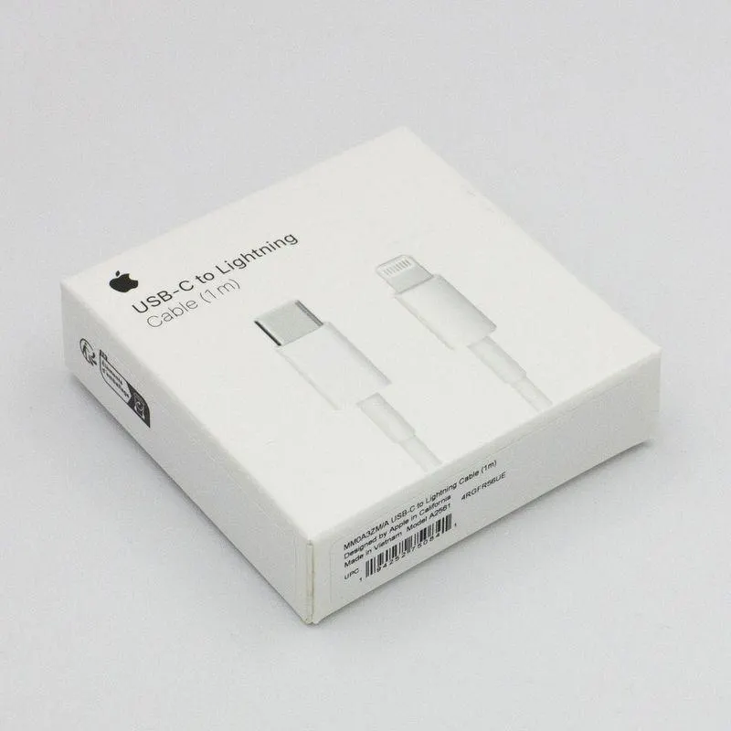 Cable Tipo C a Lightning 1M Original para iPhone + Protectores Regalo