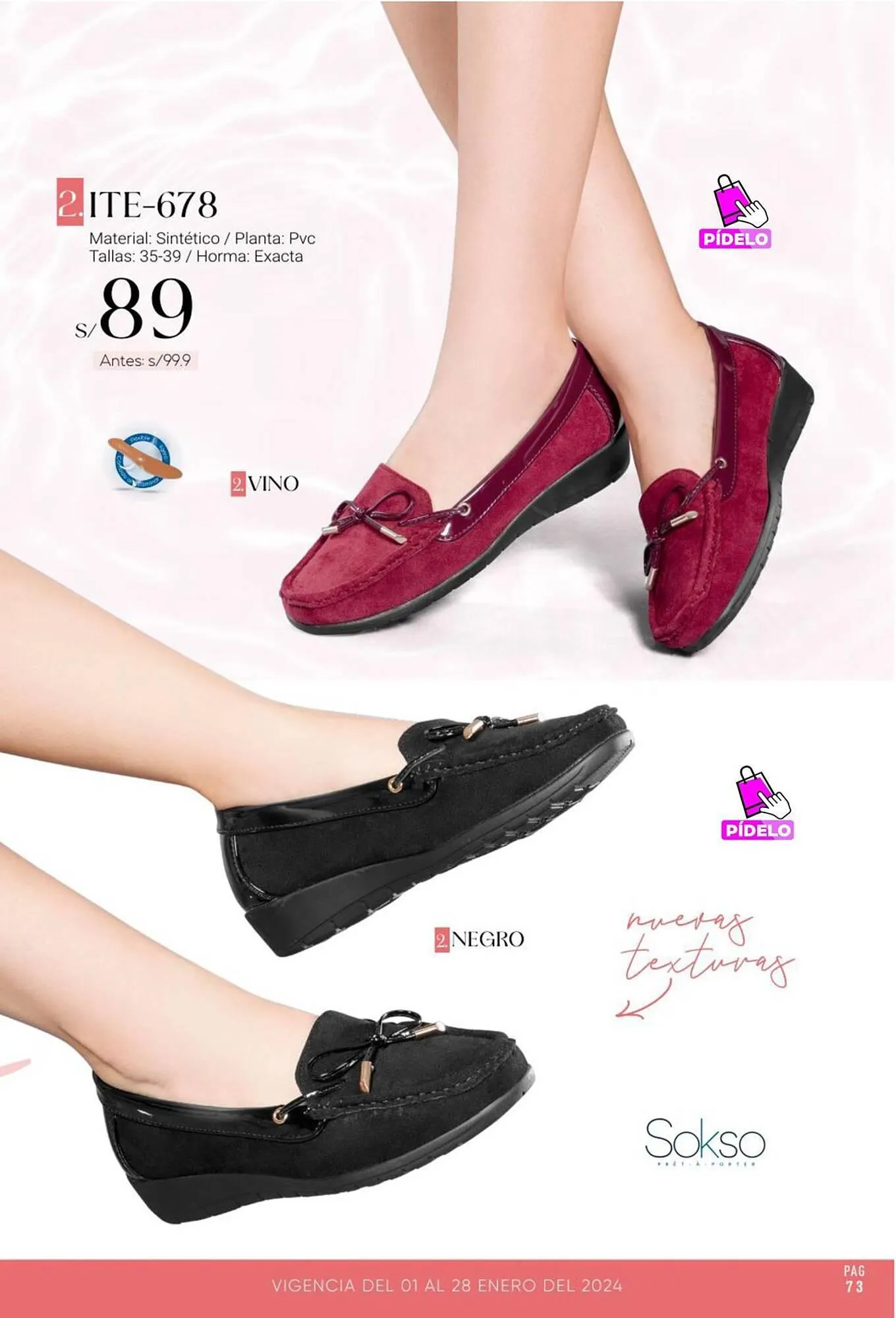 Catalogo de Catálogo Sokso 1 de enero al 28 de enero 2024 - Pag 73