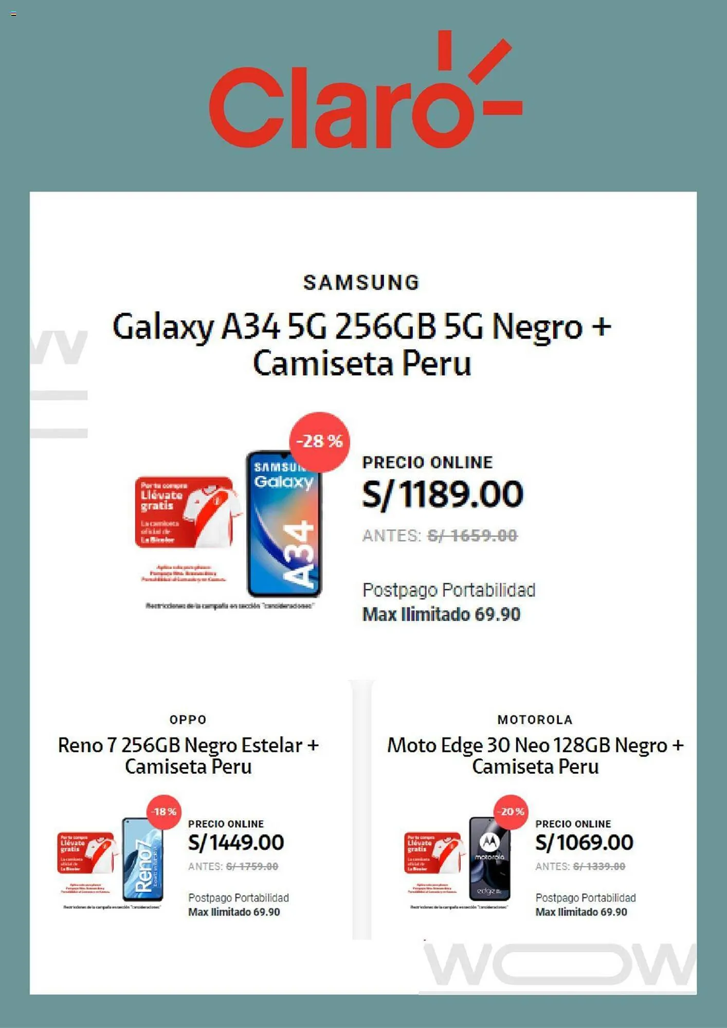 Catalogo de Catálogo Claro 22 de julio al 23 de agosto 2023 - Pag 3