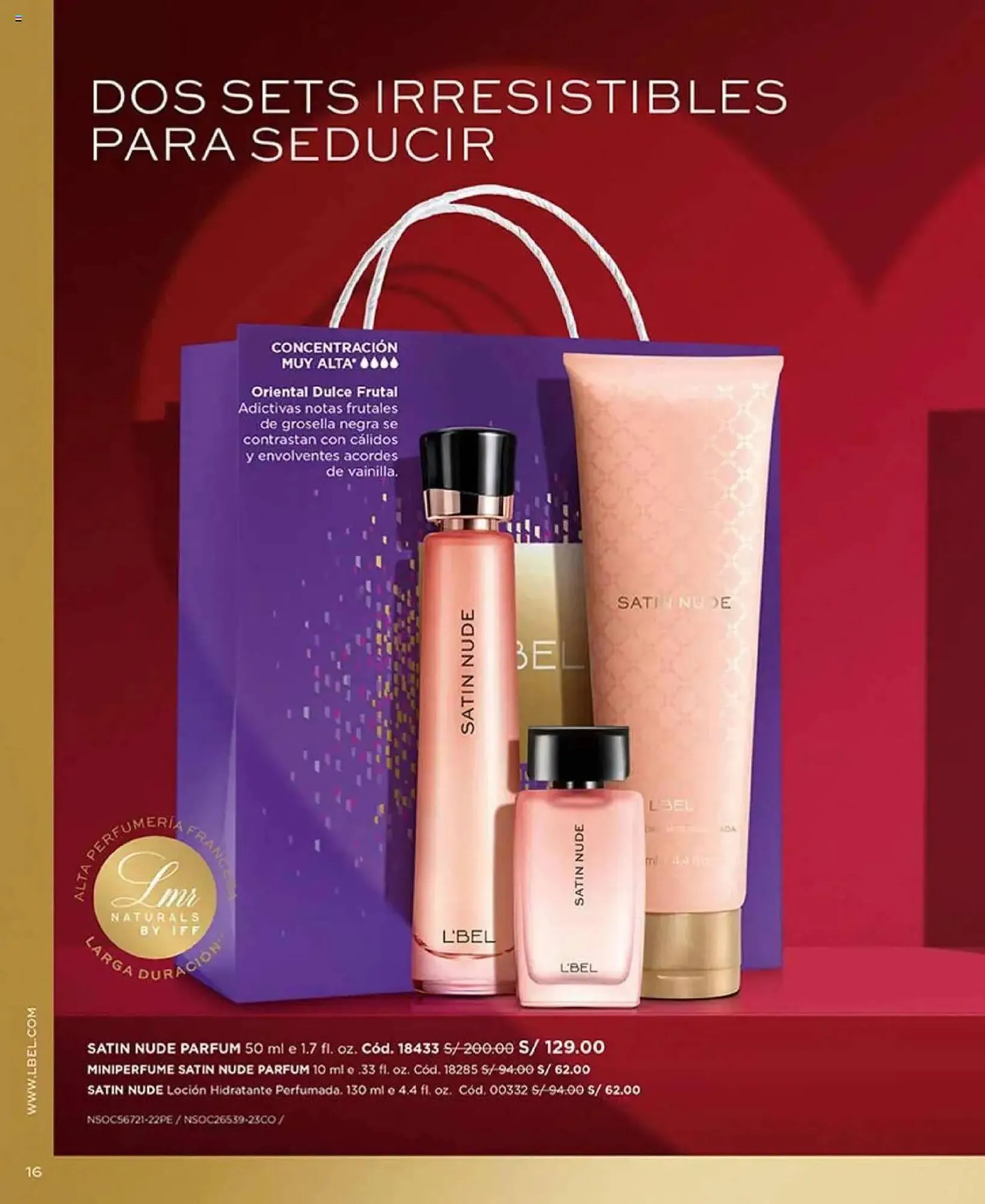 Catalogo de Catálogo L'Bel 3 de febrero al 19 de febrero 2025 - Pag 16