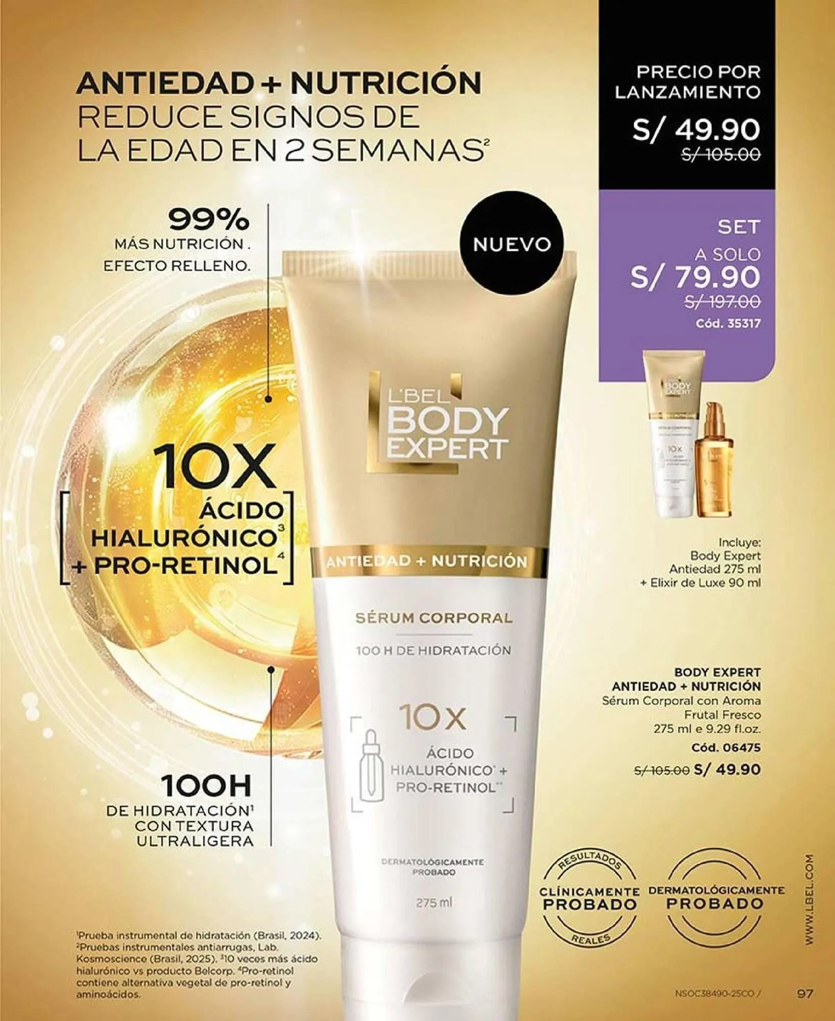 Catalogo de Catálogo L'Bel 17 de setiembre al 31 de octubre 2025 - Pag 97