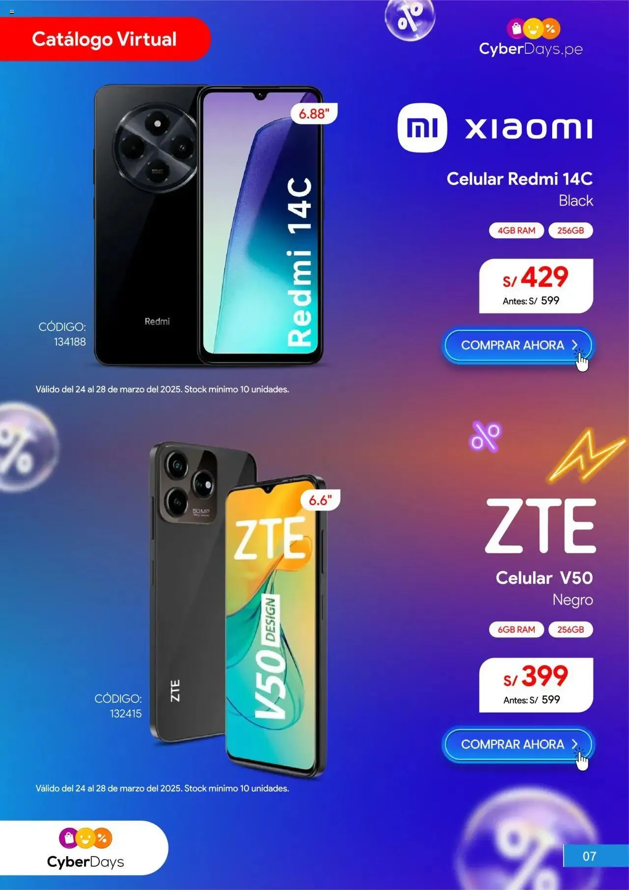 Catalogo de Hiraoka - Digital Cyber Days 24 de marzo al 28 de marzo 2025 - Pag 7