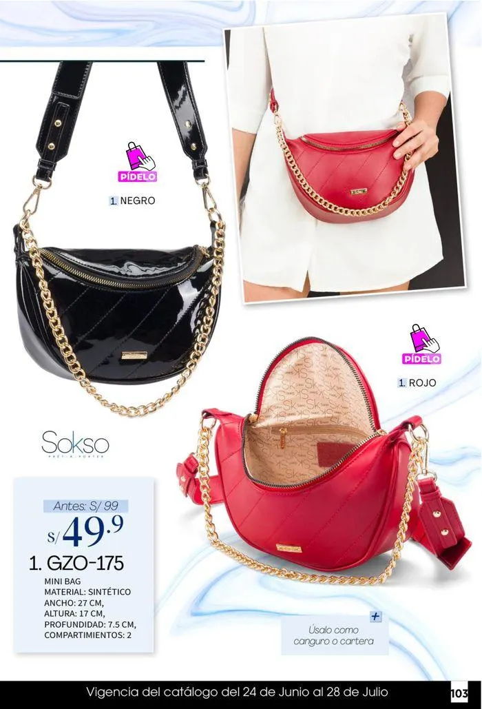 Catalogo de SOKSO TEXTIL & ACCESORIOS  24 de junio al 28 de julio 2024 - Pag 103