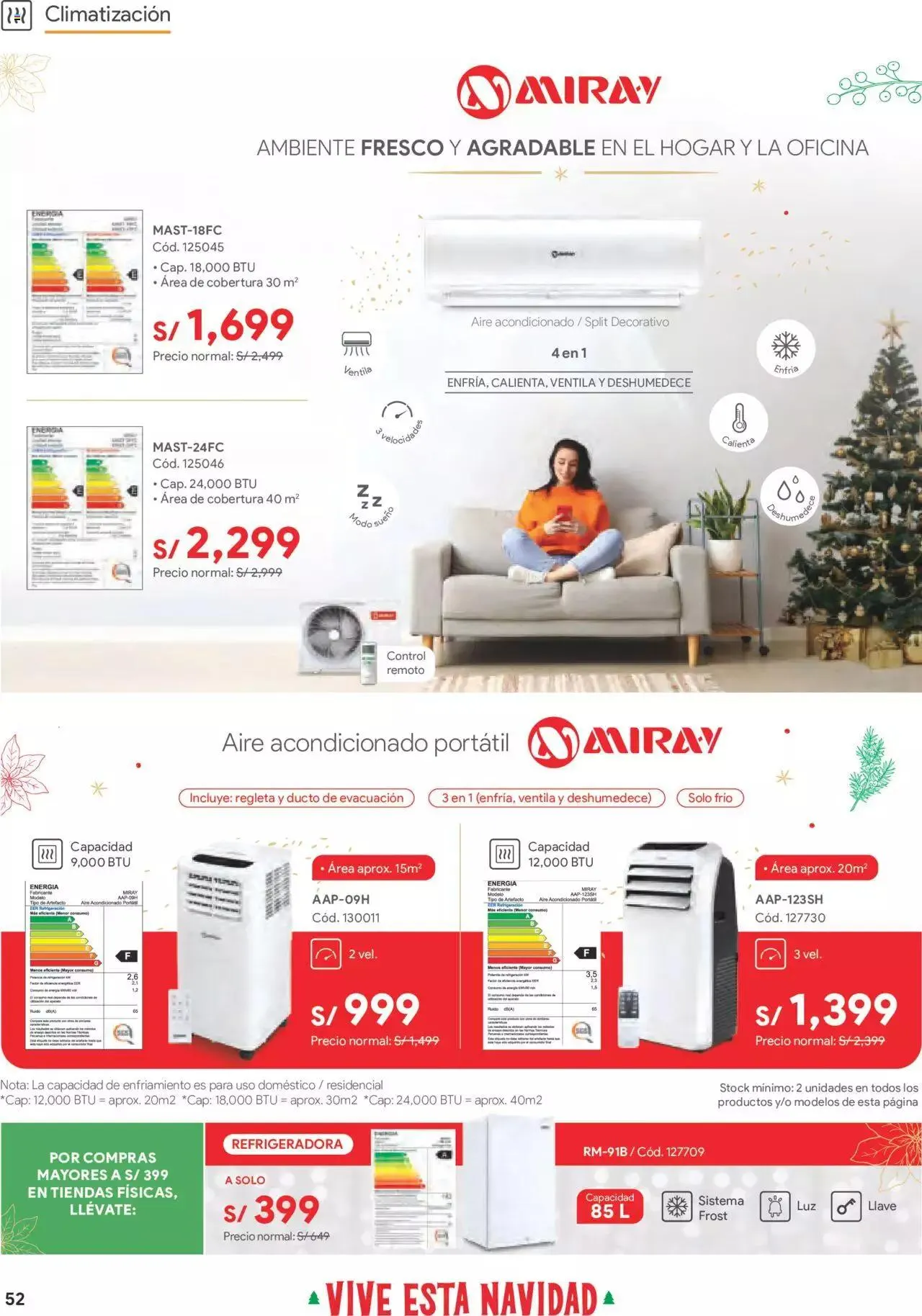 Catalogo de Catálogo Hiraoka 12 de diciembre al 31 de diciembre 2023 - Pag 52