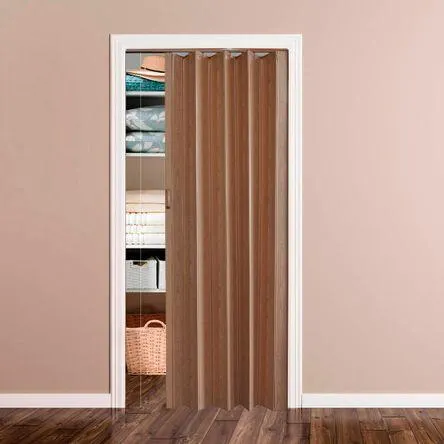 Puerta plegable Guayana 6mm 90x203cm Fresno