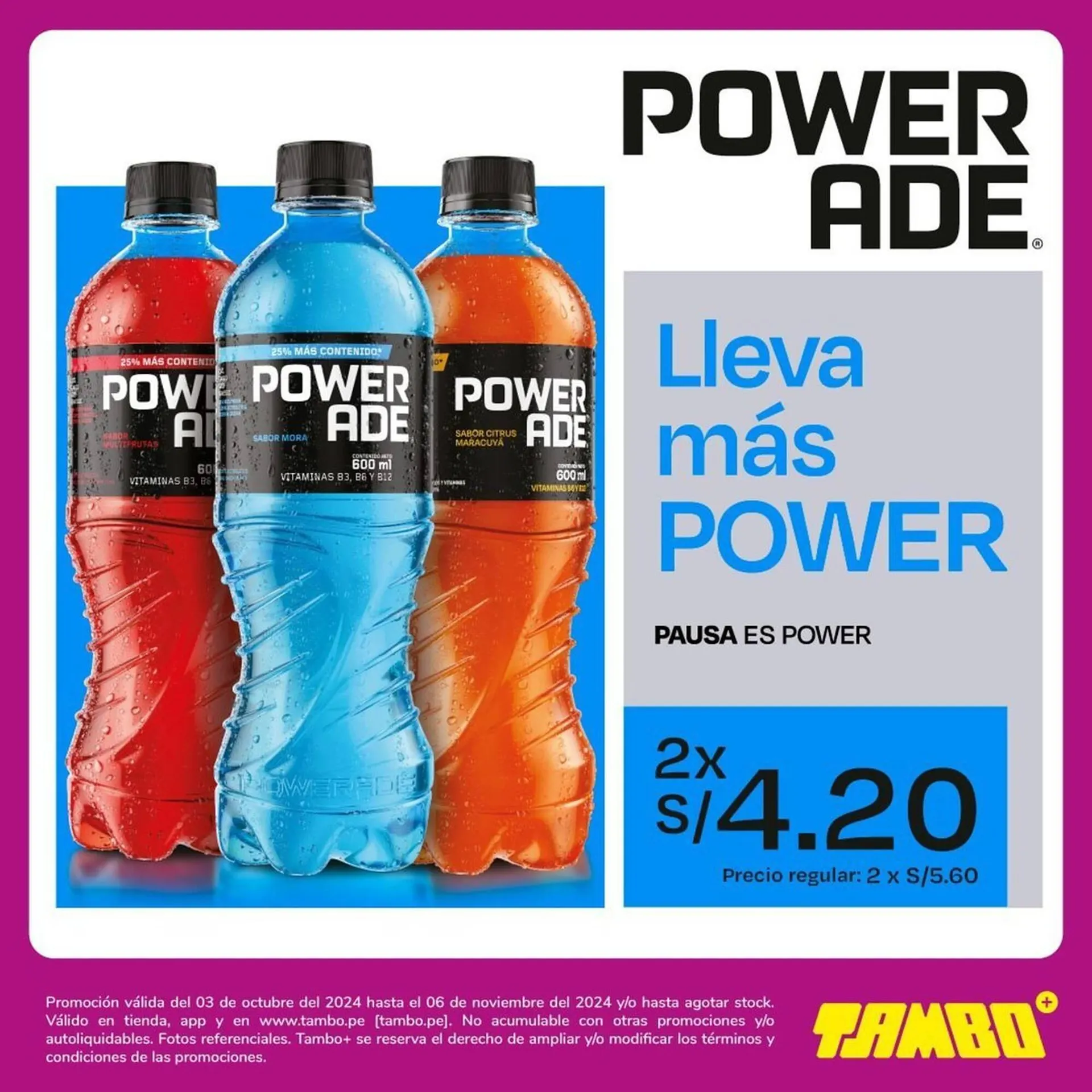 Catalogo de Catálogo Tambo 14 de octubre al 6 de noviembre 2024 - Pag 1