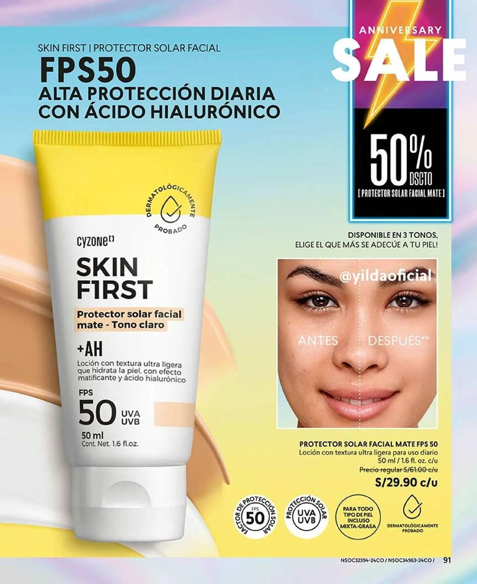 Catalogo de Catálogo Cyzone 26 de mayo al 30 de junio 2025 - Pag 91