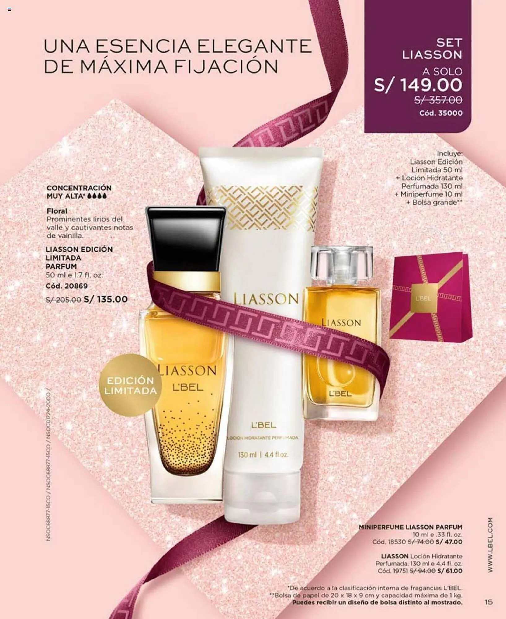 Catalogo de Catálogo L'Bel 18 de febrero al 10 de marzo 2024 - Pag 15