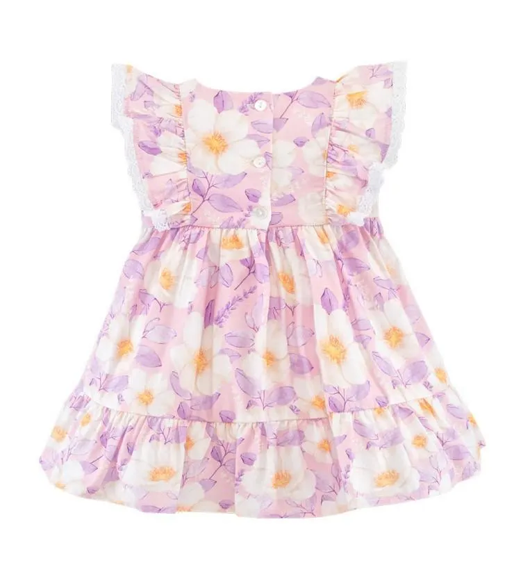 Vestido Estampado con Lazo| Colección Coquette Bunny