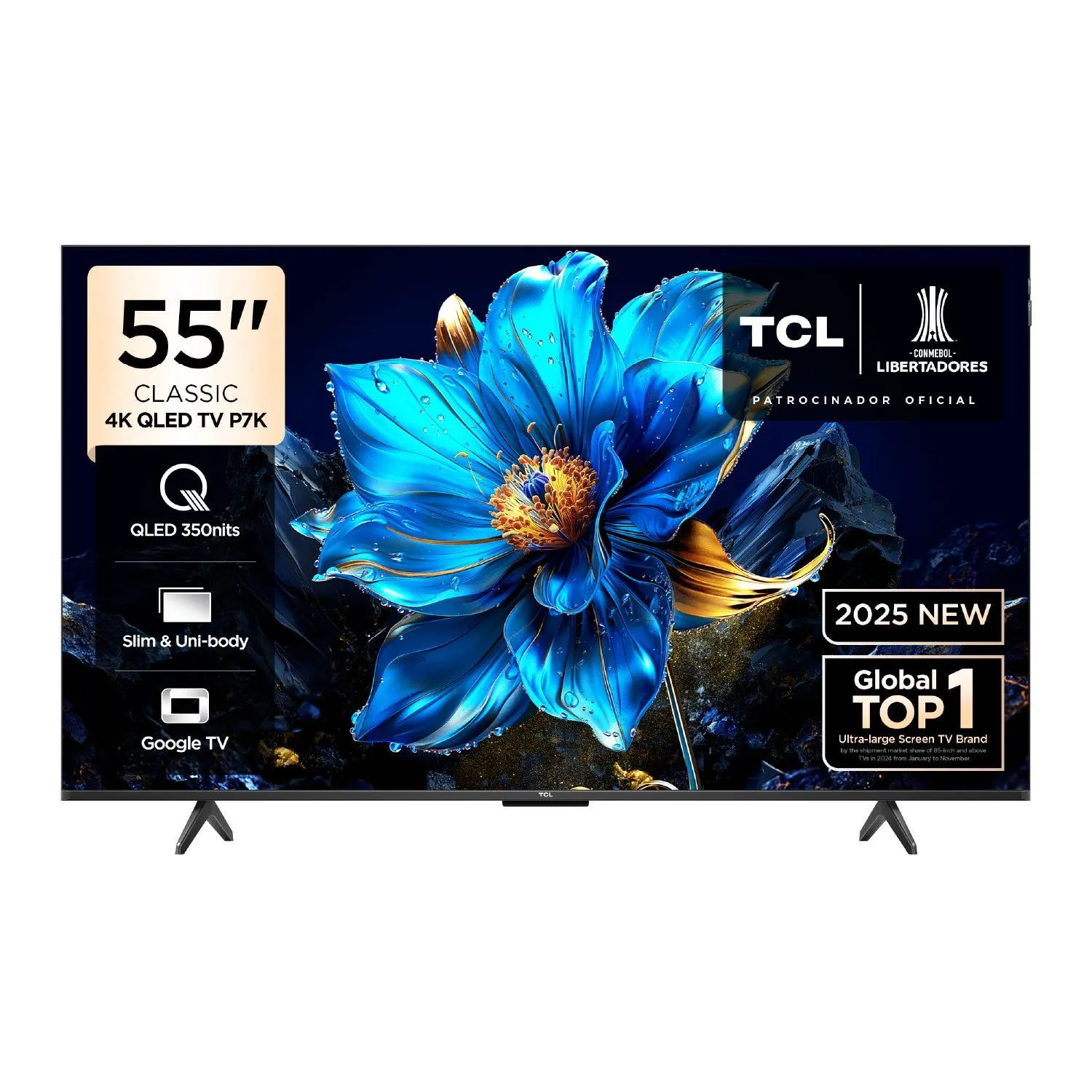 Televisor TCL SMART TV 55" QLED 4K UHD 55P7K