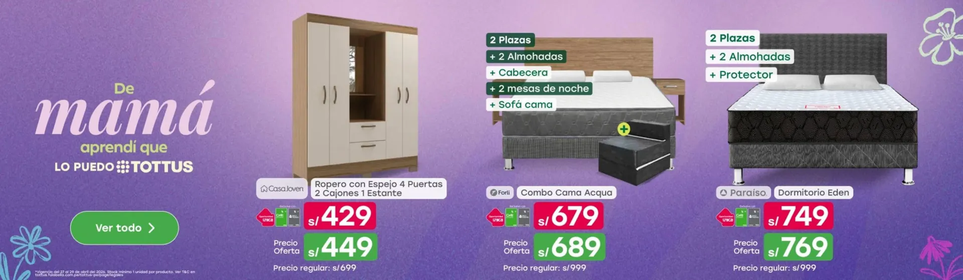 Catalogo de Catálogo Tottus 27 de abril al 29 de abril 2026 - Pag 8