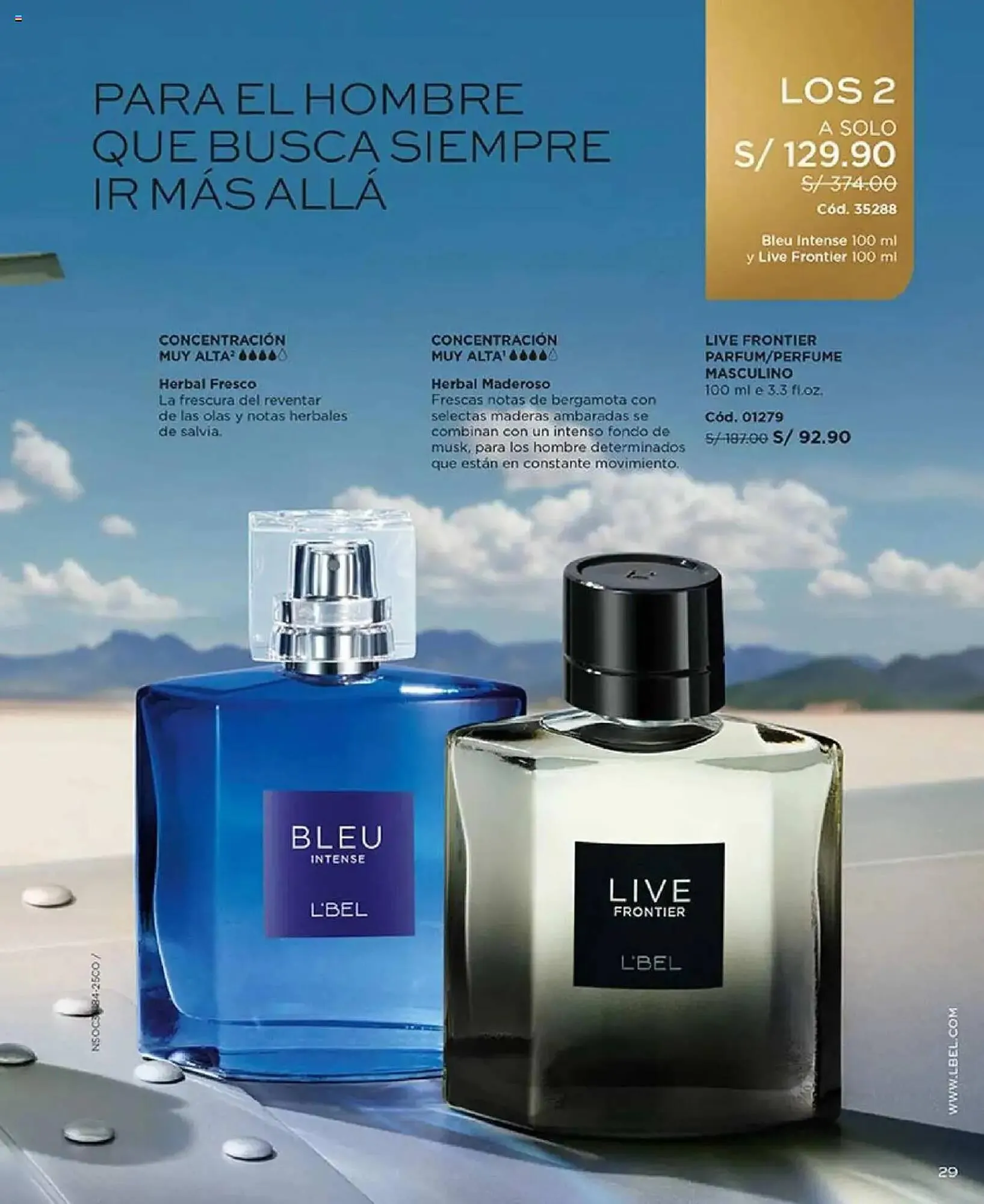 Catalogo de Catálogo L'Bel 25 de setiembre al 30 de noviembre 2025 - Pag 29