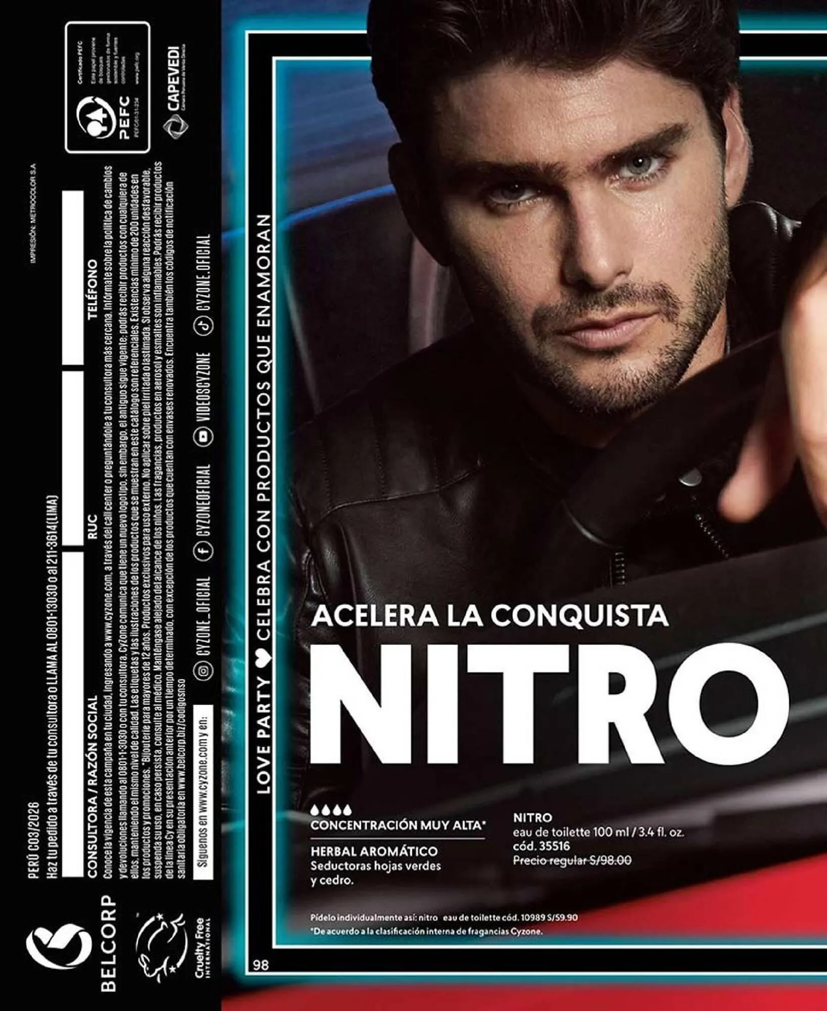 Catalogo de Catálogo Cyzone 1 de marzo al 31 de marzo 2026 - Pag 110