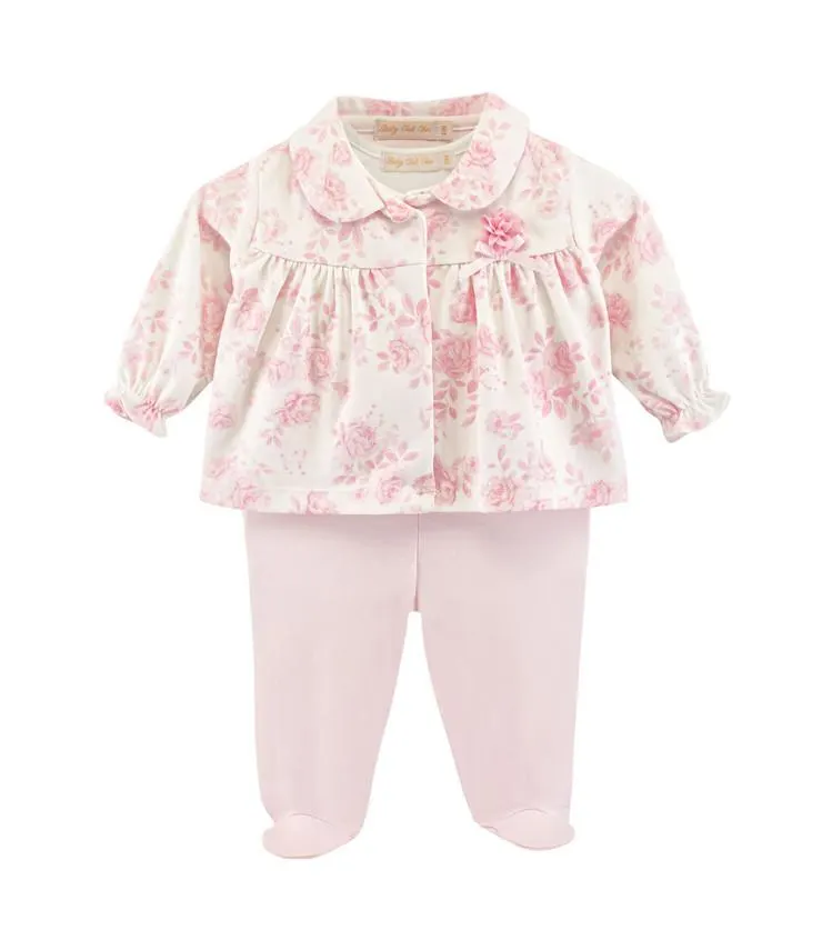 Conjunto Polo, Pantalón y Chaqueta 100% algodón pima | Colección Romantic Garden