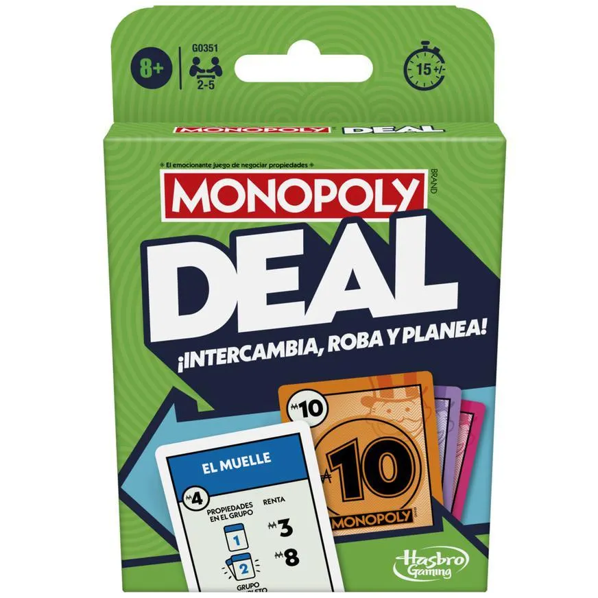 Juego De Mesa Hasbro Gaming Monopoly Deal