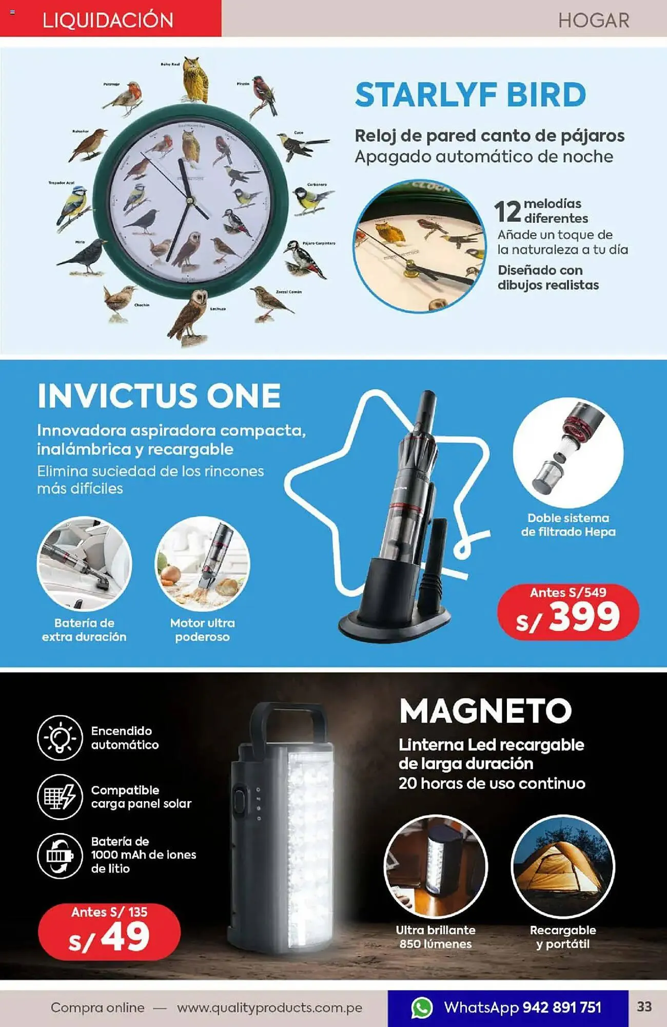 Catalogo de Catálogo Quality Products 1 de junio al 1 de julio 2025 - Pag 33