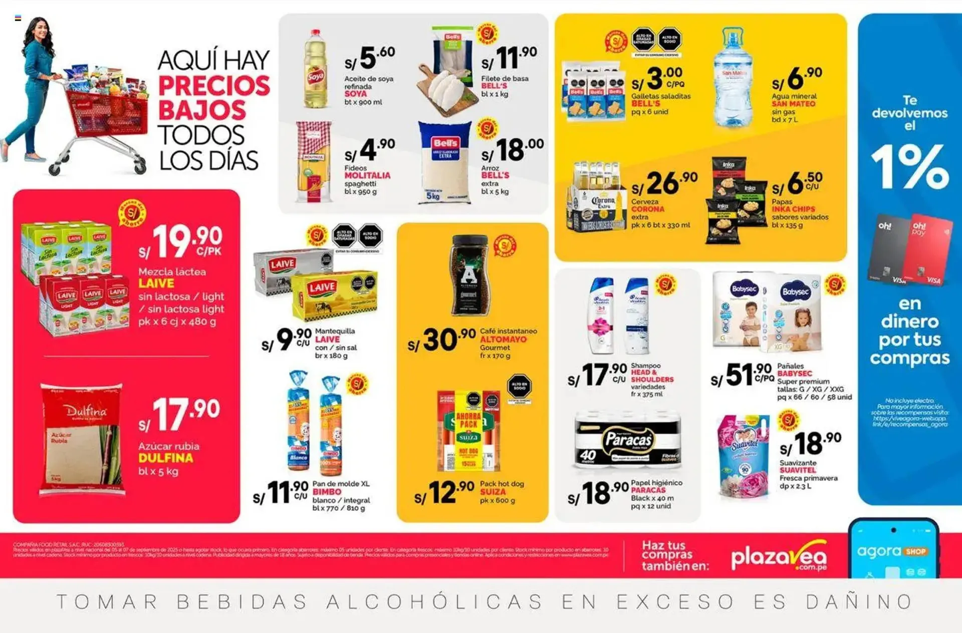 Catalogo de Catálogo Plaza Vea 5 de setiembre al 8 de setiembre 2025 - Pag 1