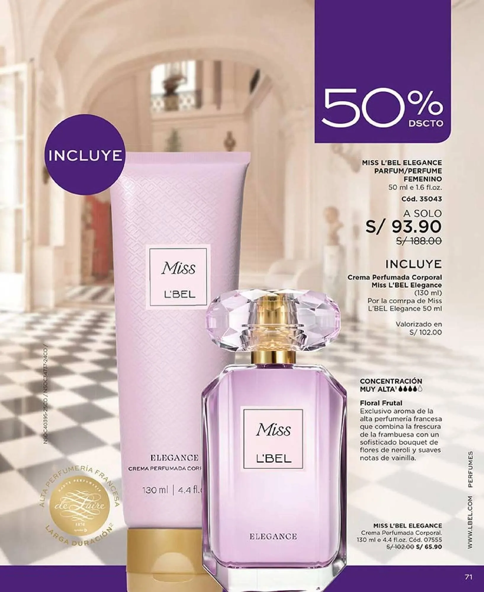 Catalogo de Catálogo L'Bel 12 de febrero al 28 de febrero 2026 - Pag 71