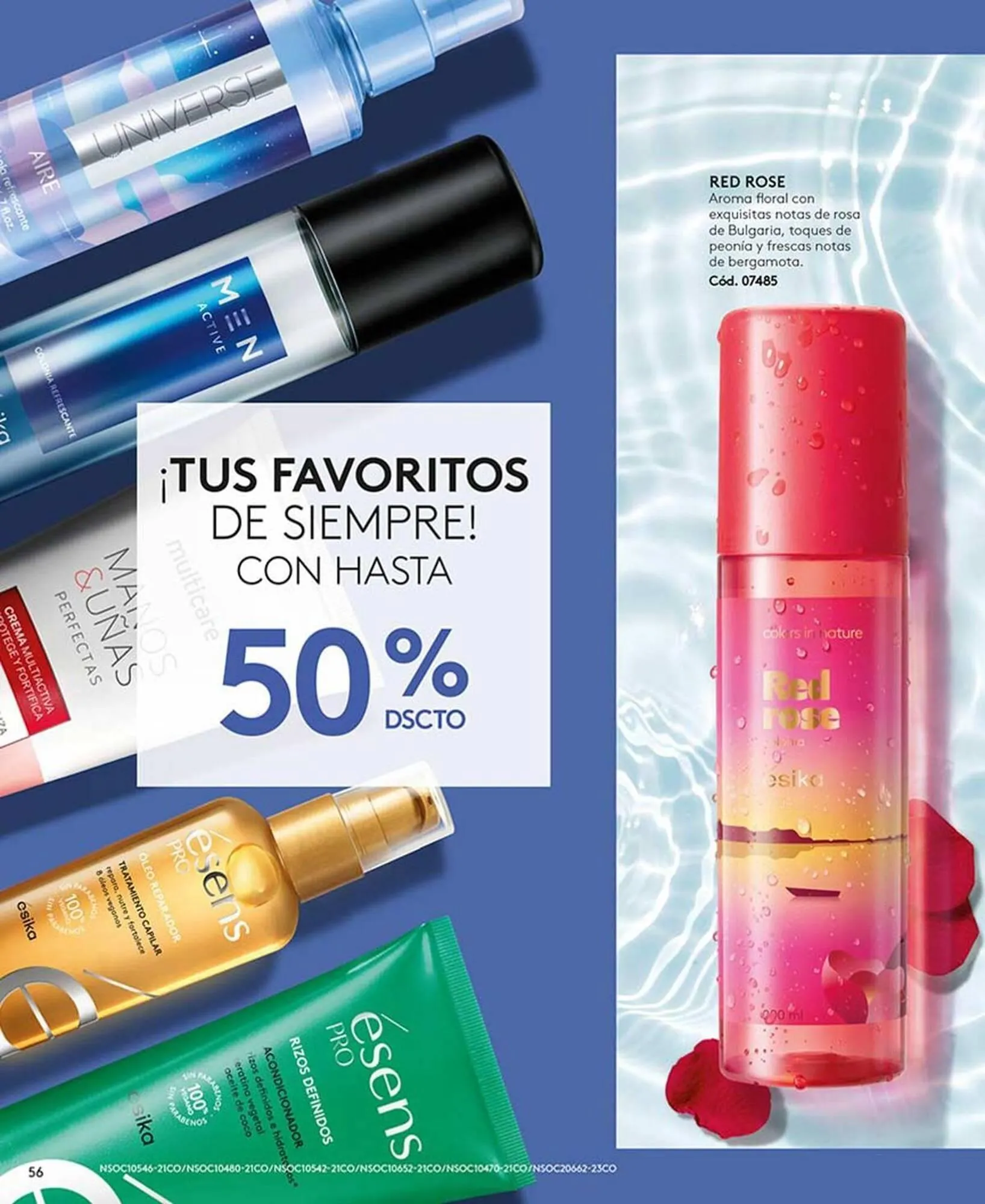 Catalogo de Catálogo Ésika 8 de enero al 1 de marzo 2025 - Pag 56