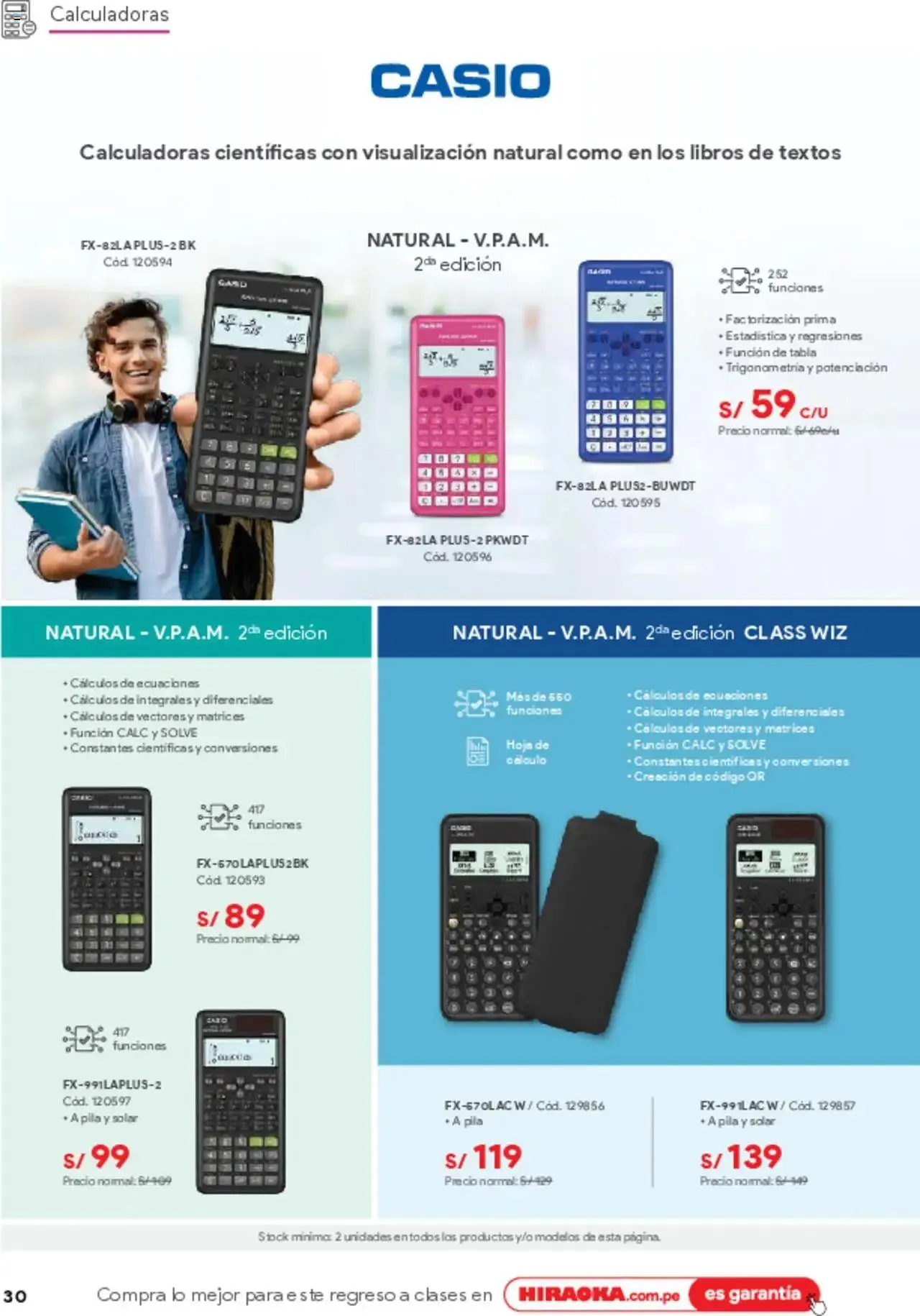 Catalogo de Hiraoka - De vuelta a clases 8 de marzo al 31 de marzo 2025 - Pag 30