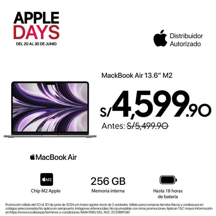 Catalogo de Apple Days 24 de junio al 30 de junio 2024 - Pag 5